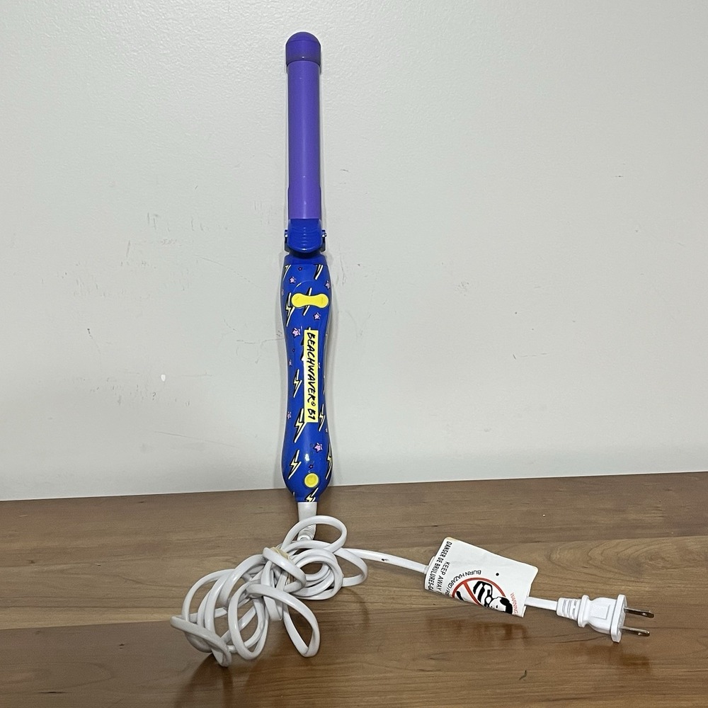Beachwaver B1 Rotating Curling Iron Electric Sky - Limited Edition Color